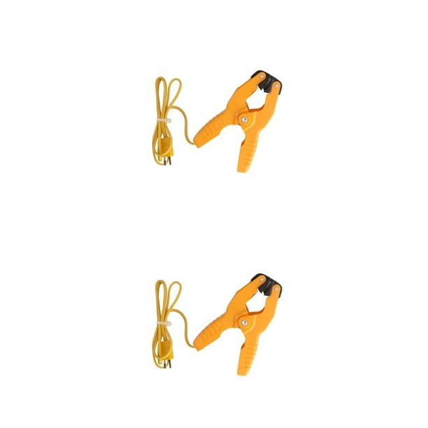 Speravity HT-05 K-Type Pipe Probe Thermocouple Measurement High Test Tool Clamp Sensor Clip Industrial Digital Precision 13x8x2.6 cm 2piezas Speravity CBP587483