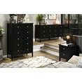 thumbnail image 5 of Home Source 32.5" 6-Drawer Chest for Bedroom - Premium Dressers Bedroom Furniture - Spacious Chest of Drawers in Sturdy Solid Pinewood, 5 of 5