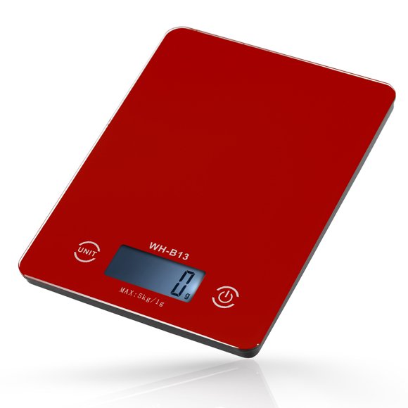 Yeacher 5KG/1G Accurate Touch Screen LCD Backlight Digital Kitchen Food Scale G/LB/OZ Electronic Weight Balance