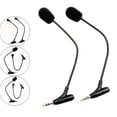 thumbnail image 2 of 3.5mm Microphone for Gamings Headphones Headsets Microphone with Black FoamCover, 2 of 8