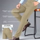 thumbnail image 5 of Ceisia Men's Relaxed Linen Pinstripe Gift Casual Pants Breathable Seam Pleat Design Multi-Color, 5 of 6