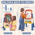 thumbnail image 2 of Caballete Joyooss Art para niños ajustable con accesorios de 4 a 8 años, 2 of 8