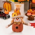 thumbnail image 5 of SHIMELE Harvest Season Scarecrow Doll Pendant Mini Pumpkin Decorations Sunflower Maple Leaf Fall Ornaments for Thanksgiving Home Decor, 5 of 6