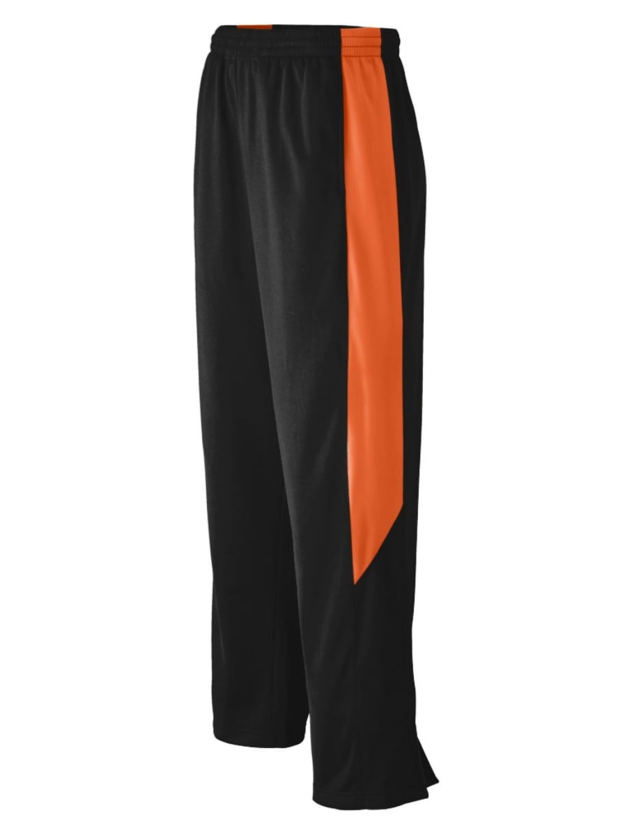 Augusta Sportswear Augusta 7756A Youth Medalist Pant Black & Orange