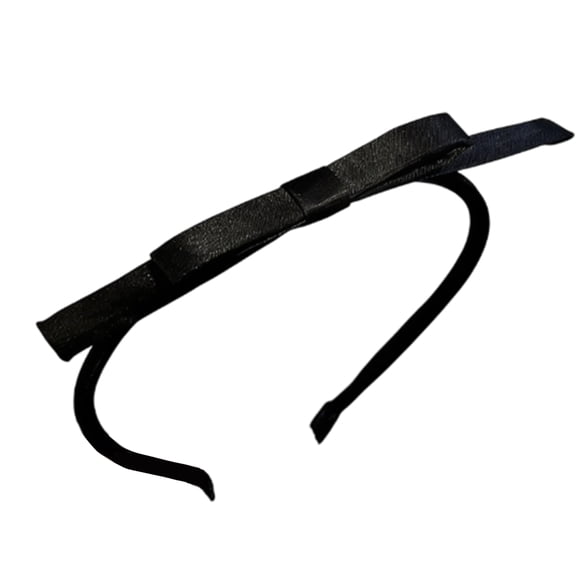 Cute Bow Headband, Stylish And Versatile Princess Style, Soft Rubber Headband That Won'T Constrict Your Head, Suitable For Everyday Wear, Photoshoots, And Performances,Black.