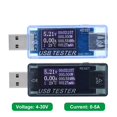 thumbnail image 3 of 8 in1 QC2.0 QC3.0 4-30V 5A Voltmeter Ammeter Electrical Energy Power Supply Capacity Voltage Current Meter USB Tester Monitor ,Wide Application, 3 of 7