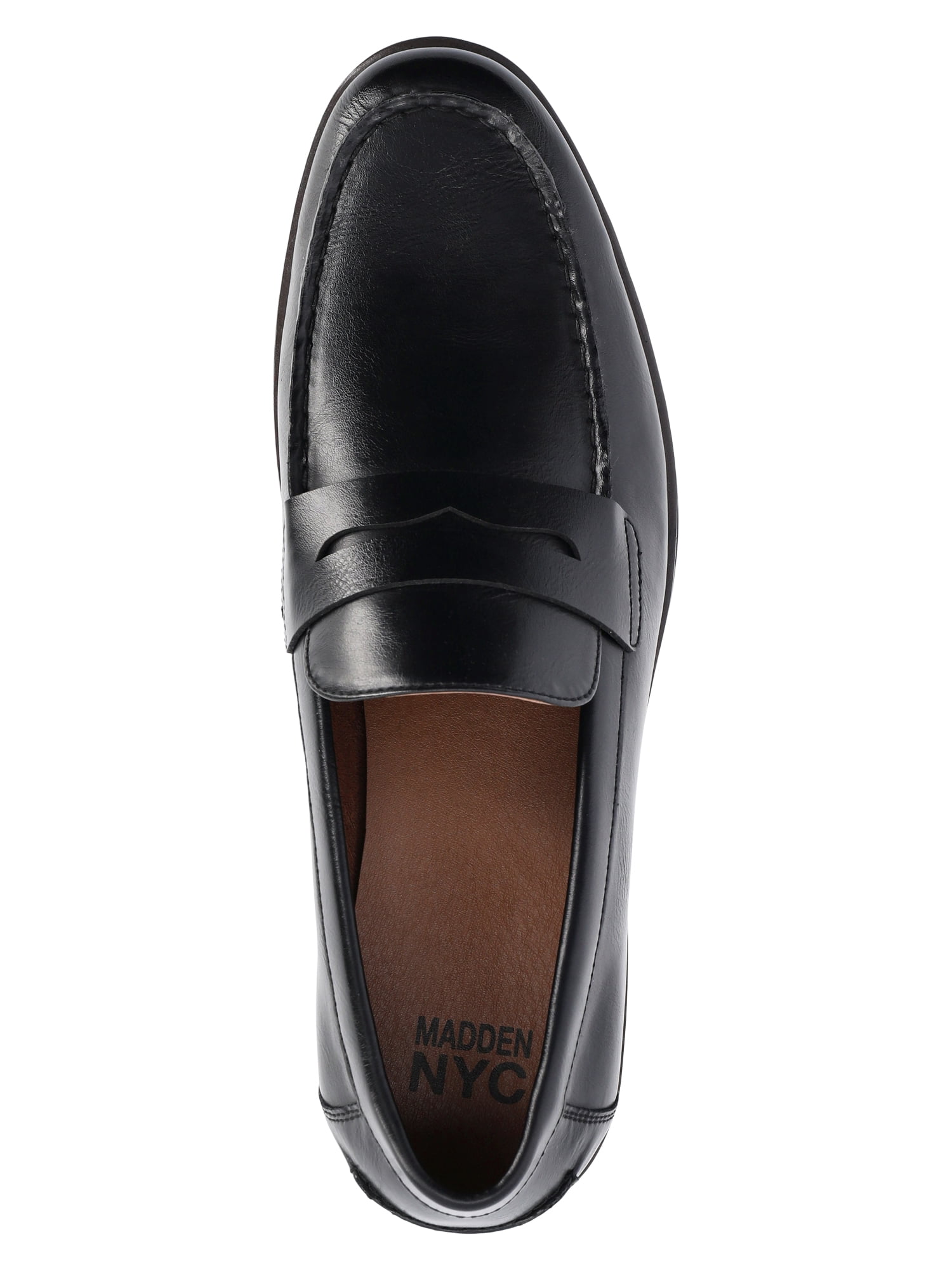 Madden NYC Men's Faux Leather Penny Loafers