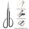 thumbnail image 4 of Uxcell Bonsai Scissors 8.8 Inch 223mm Bonsai Tool Pruning Trimming Shears Branch Cutter, Black, 4 of 7