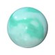 thumbnail image 2 of Pelota de gimnasia rítmica, pelota de fitness, ligera, inflable, de 7,09 pulgadas, portátil, para entrenamiento, competición y práctica de ejercicio. Verde nube, 2 of 8