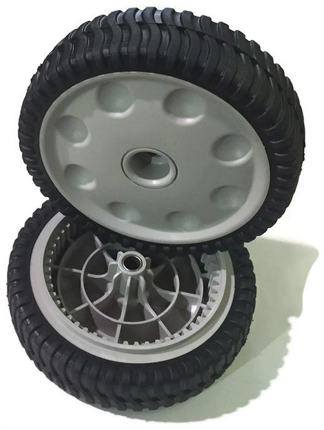 2 AdZzz Set of Front Drive Wheels Replace MTD Troy-Bilt Self Propelled Mowers for 734-04018C,734-04018B 734-04018A 