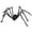 G, variant on NovaStitch Halloween Spider Giant Fake Spider 11.8in Hairy Black Spider Prop for Outdoor Halloween Decorations Indoor Party Wall Decor Realistic Creepy Spider for Home