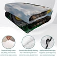 thumbnail image 4 of King Quilt Set 96''x106'', Farm Tractor Lightweight Bedspread Coverlet Set with 2 Pillow Shams, Green Truck Country Rustic Field Harvester Breathable All Season Quilt Bedding for Bedroom/Guest Room, 4 of 9