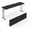 Black, variant on YiAiL 5FT Narrow Folding Table, HDPE Top & Stable Metal Frame, Multi-scene Desk for Work Party Training, Black