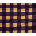 thumbnail image 4 of oneOone Polyester Lycra Fabric Gingham Check Printed Fabric 1 Yard 56 Inch Wide, 4 of 4