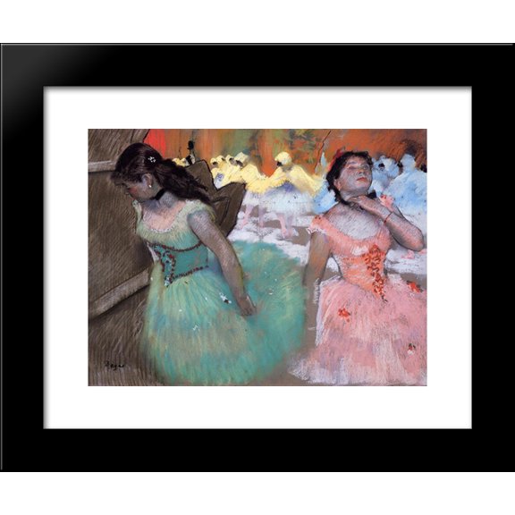 The Entrance of the Masked Dancers 20x24 Framed Art Print by Edgar Degas