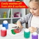 thumbnail image 4 of Set de pintura The Mega Deals, lavable para niños, con pinceles y tazas, 4 of 8