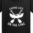 thumbnail image 4 of Inktastic Living Life on the Lake Youth T-Shirt, 4 of 5