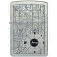 thumbnail image 2 of Zippo Lighter: Jeep, Made to Explore - Street Chrome 48765, 2 of 5