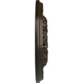 thumbnail image 4 of Ekena Millwork 18"OD x 3 1/2"ID x 2 1/2"P Granada Ceiling Medallion (Fits Canopies up to 6 5/8"), Hand-Painted Stone Hearth Crackle, 4 of 5