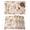 Beige, variant on Table Placemats Set of 4,Vintage Pink Peaches Flowers Non-Slip Kitchen Dining Tables Place Mat,Summer Fruit on Linen Washable Table Mats for Home Dinner Holiday Party Banquet