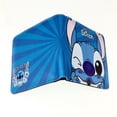 thumbnail image 4 of Disney-billeteras de Lilo & Stitch para hombre y mujer, monedero corto de dibujos animados de Anime, Cartera de cuero PU plegable, bolso para tarjetas, regalos de cumpleaños para niños, 4 of 5