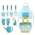 thumbnail image 1 of BAOPAI 9-Piece Gardening Tools Set Real Gardening Tools For Learning Science and Nature Educational Outdoor Playset, 1 of 9