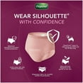 thumbnail image 4 of Depend Silhouette Adult Incontinence and Postpartum Underwear for Women (Pack of 8), 4 of 9