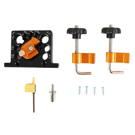

8mm-20mm 9-Holes Adjustable Dowel Maker Jig or Carbide Blades Electric Drill Milling Dowel Round Rod Auxiliary Tool