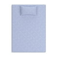 thumbnail image 4 of Signature Design by Ashley Twin Size iKidz 7 Inch Firm Memory Foam Mattress with Stretch Knit Cover & Pillow Included, Blue Ocean, 4 of 5