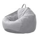 thumbnail image 5 of Audlt Teen Size Bean Bag Silla Cubierta Ropa de cama Almacenamiento de juguetes Gris Sunnimix Almacenamiento de juguetes de animales de peluche, 5 of 8