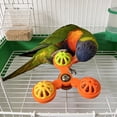 thumbnail image 3 of Interactive Parrot Toy Station For Cage With Windmill Rotating Setup To Birds And Boredom In Indoor Environments, 3 of 3