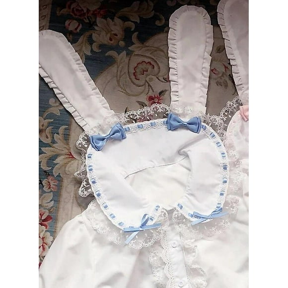 Robe Lolita Japonaise Douce pour Femmes Vintage Victorien Dessert Maison de Poupée Imprimé Filles Sans Manches Dentelle Nœud Princesse Robe de Fête Geschenke Fourrure