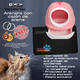 thumbnail image 3 of Arenero cerrado KE WOOW para Gato Grande Caja de Arena Ambiente Cerrado color rosa, 3 of 11