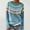 A1-Mint Green, variant on Isle Sweater Top Vintage Sweater Crew Neck Boho Pattern Pullover Fall Winter Clothes Soft Warm Cozy Loose Pullover Lightweight Knit Sweaters for Women Soft Touch Funnel Vintage Navy 5XL