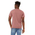 thumbnail image 2 of Bella + Canvas - Camiseta Tacto de Antelina para Adultos Unisex (Malva Jaspeado), 2 of 2
