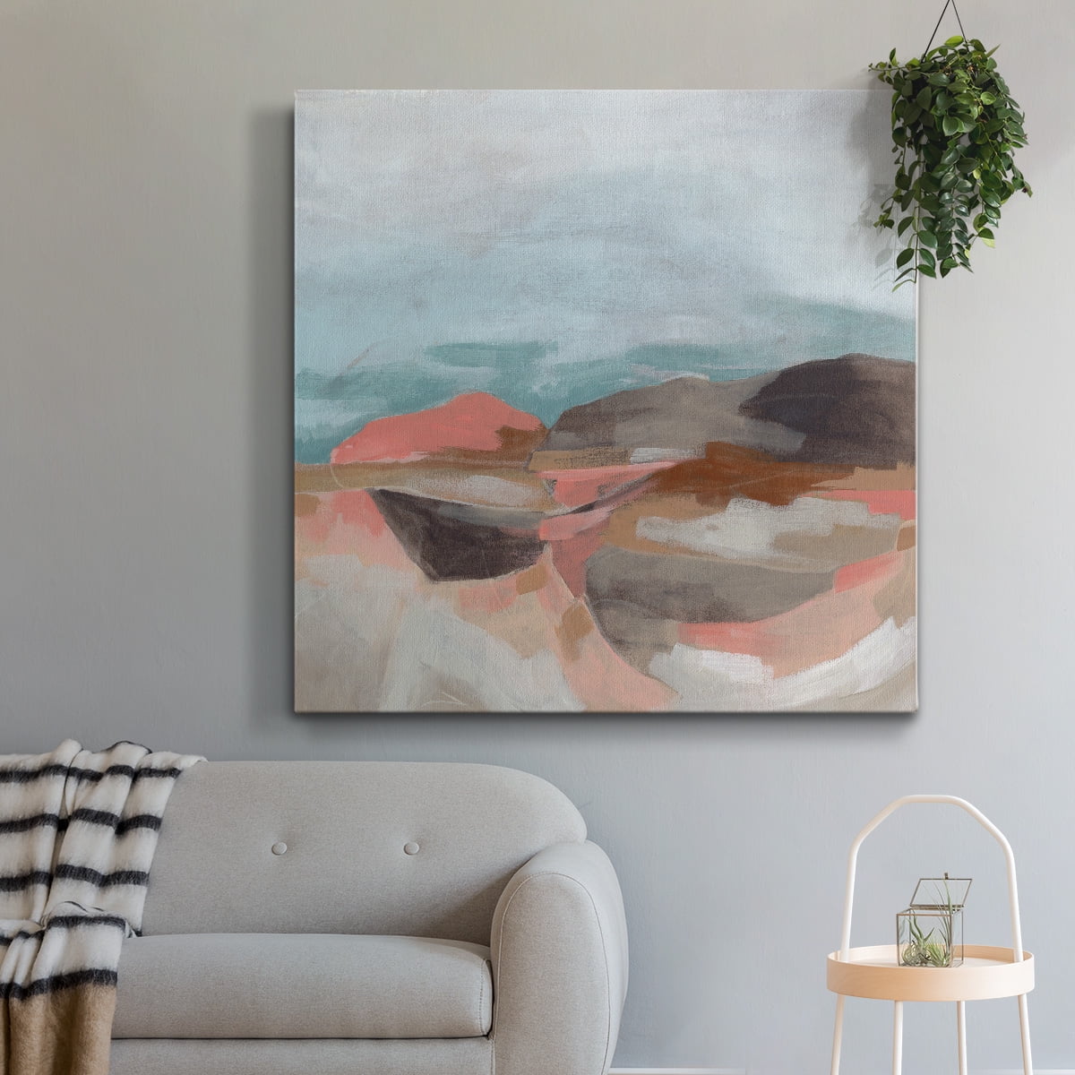 Wexford Home Tectonic Plateau II-Premium Gallery Wrapped Canvas, 10" x 10" - Ready to Hang