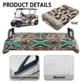 thumbnail image 5 of HUIACONG Cow Print Highland Cattle Golf Cart Seat Cover Easy to Install Portable Universal Golf Cart Seat Covers Foldable Anti-Slip Golfs Car Interior Covers Suitable for EZGO Yamaha Club Cars, 5 of 7