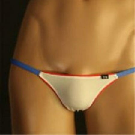 

Mens G-String Underwear Ice Silk T-Back Briefs Sexy Thong Bulge-Pouch Low Rise