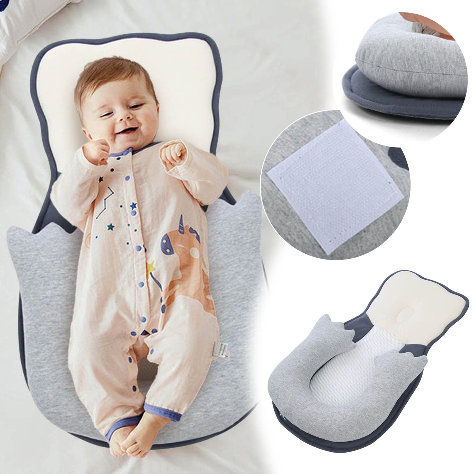 ZZYYZZ Oreiller De Coin, Oreiller De Coin Polyvalent En Mousse Anti-Reflux Pour Adulte, Coussin