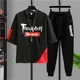 thumbnail image 3 of Ropa para hombre Conjuntos de pantalones con alfabeto Conjunto de chándal para correr 5xl Top de gimnasio Trajes deportivos blancos Camiseta elegante para hombre Marcas originales con estilo Genial, 3 of 5