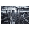 thumbnail image 4 of TISHIRON 3PCS Framed Canvas Wall Art Set,42"x28" Colorado City Skyline Canvas Art Decor, 4 of 7