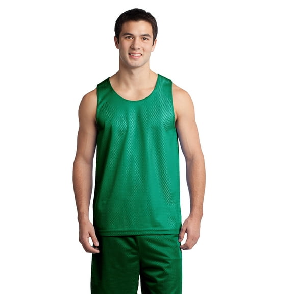 Sport-Tek PosiCharge Classic Mesh Reversible Tank-2XL (Kelly Green)