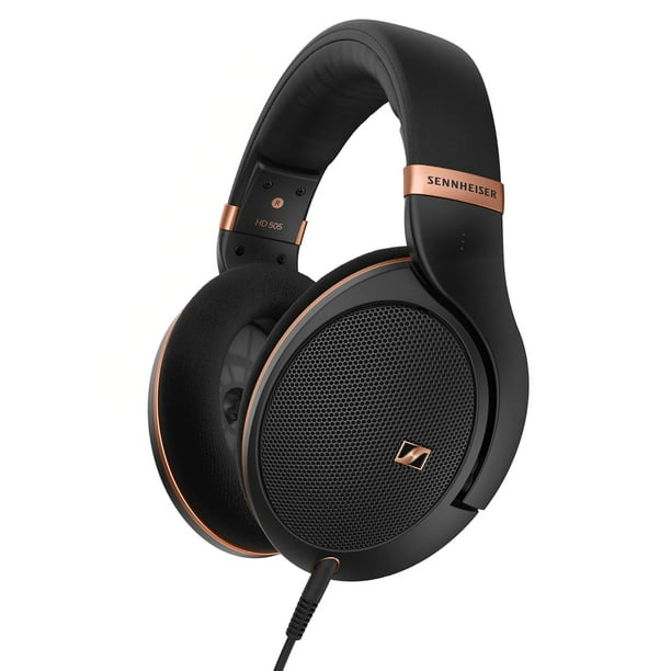 Auriculares Sennheiser HD 505 con cable para colocar sobre las orejas, edición en cobre