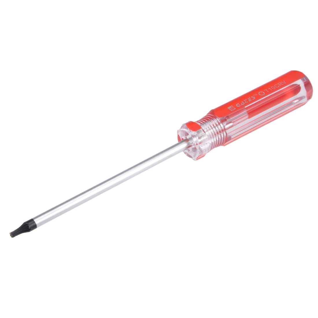 T10 Torx Screwdriver with 4 Inch CrV Steel Shaft