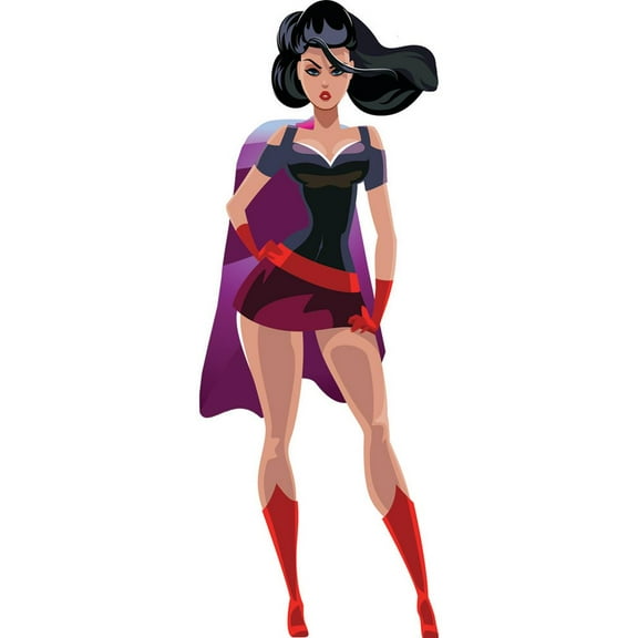 Wonderful Woman Super Hero Girl Cardboard Cutout Standee Standup