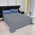 thumbnail image 5 of PATLOLLAV 1Pc Solid Color Flat Sheet, Twin Size, Soft Breathable Microfiber Top Sheet for Home, Hotel, 5 of 6