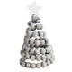 thumbnail image 2 of Árbol de Navidad de mesa Adorno navideño Mini árbol de Navidad decorativo para Cuentas grises, 2 of 7