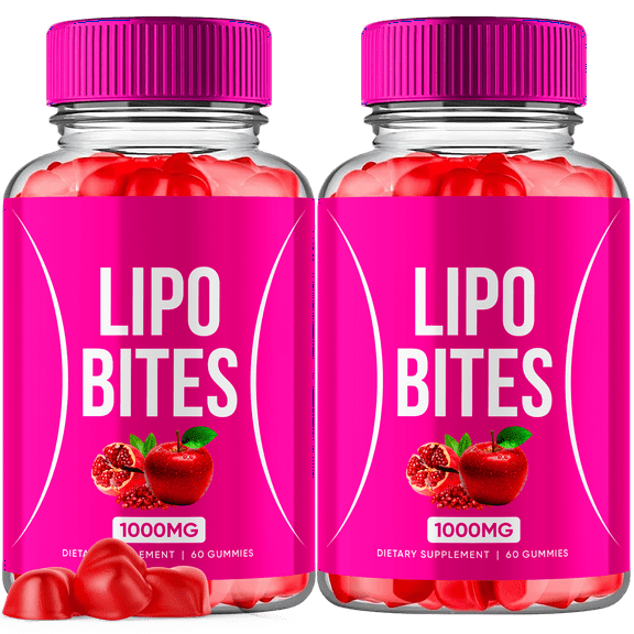 Lipo Bites Keto Apple Cider Vinegar Gummies Max Strength ACV Supplement 120 Gummies