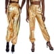 thumbnail image 3 of KAKOWELY 1 pantalón largo de estilo hip hop callejero, brillante, para ocio, deportivo, para mujer, elegante, holgado, transpirable, para niña y mujer., 3 of 4
