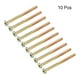 thumbnail image 4 of Tornillos de muebles M6x90mm con socket hexagonal, fijaciones galvanizadas, tornillos de media rosca de acero al carbono, 10 Pcs, 4 of 4
